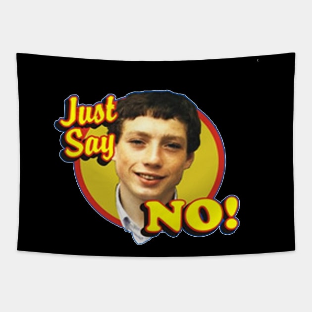 Zammo just say no to drugs Tapestry by Yoda