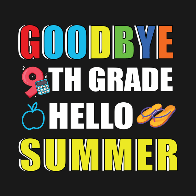 Goodbye 9th grade hello summer by MetalHoneyDesigns