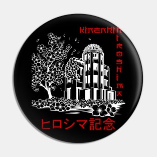 memorial hiroshima kinenhi Pin