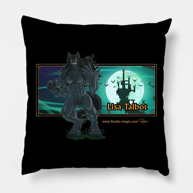 Lisa Talbot Pillow by Ciel of Studio-Aegis