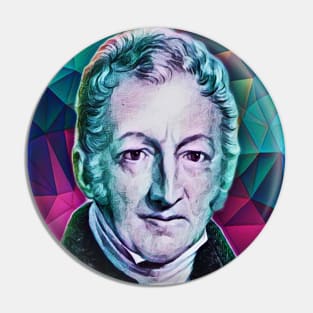 Thomas Robert Malthus Portrait | Thomas Robert Malthus Artwork 4 Pin