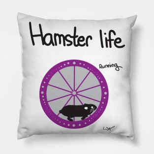 Hamster Life Running Pillow