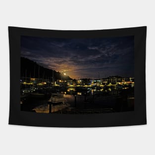 Moon Rise Over Nelly Bay - Magnetic Island Tapestry