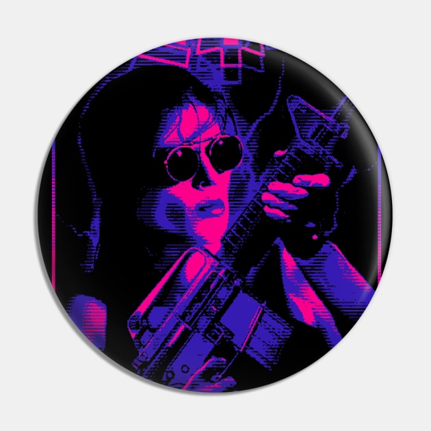 Terminator 2: Judgement Day Sarah Connor Pin by Bootleg Factory