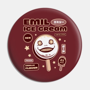 Emil Ice Cream Pin