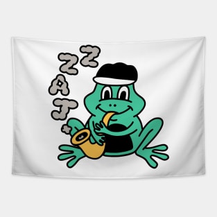 Jazz Frog Tapestry