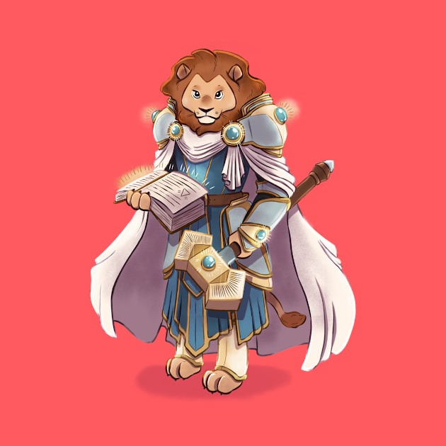 Paladin Lion by Melissa Jan