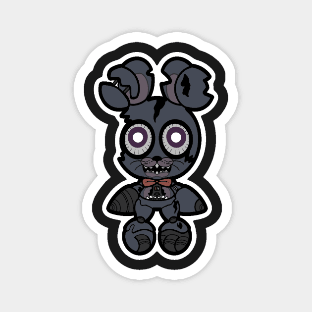 Nightmare Bonnie Magnet by Indy-Site