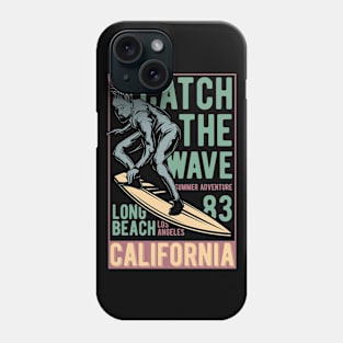 Catch the wave Phone Case