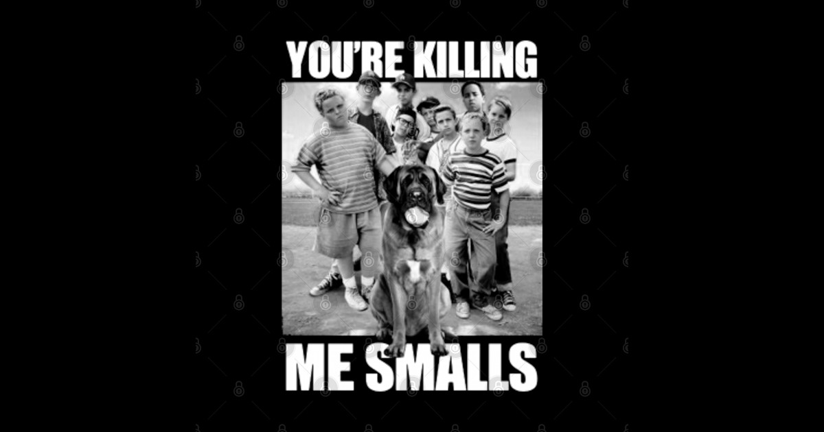 Youre Killing Me Smalls The Sandlot Movie T Shirt Teepublic 2536