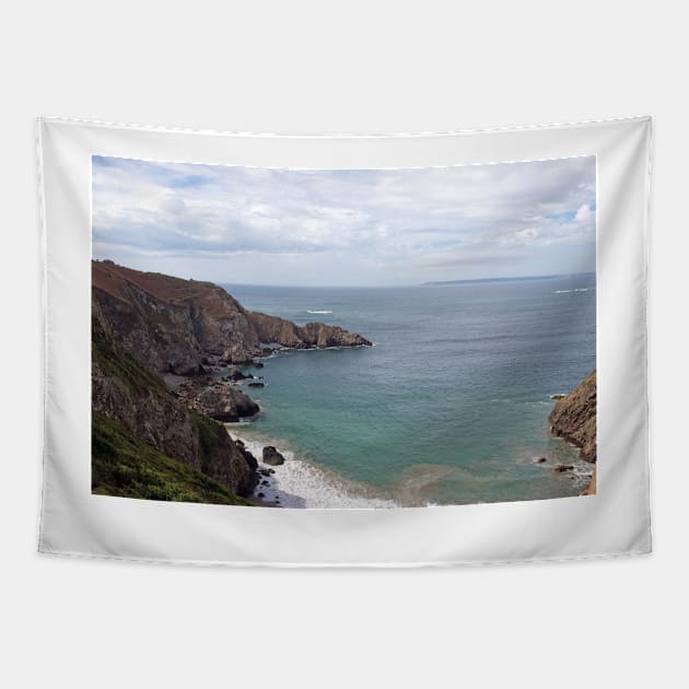 Little Sark, Channel Islands Tapestry by HazelWright