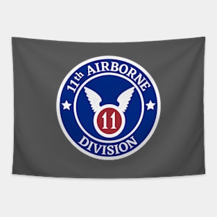 11TH AIRBORNE DIVISION CIRCLE Tapestry