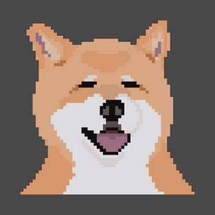 Shiba Inu - Pixel T-Shirt