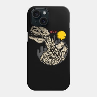 Godzilla : skull Phone Case