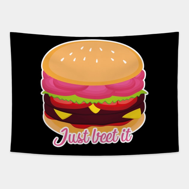 Just Beet It Tapestry by Tees4Elliott