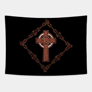 Elegant celtic cross Tapestry