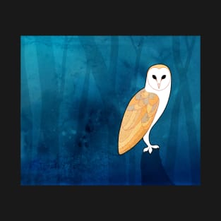 Barn Owl (Tyto alba) T-Shirt