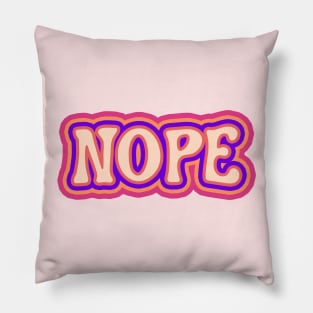 Nope Pillow