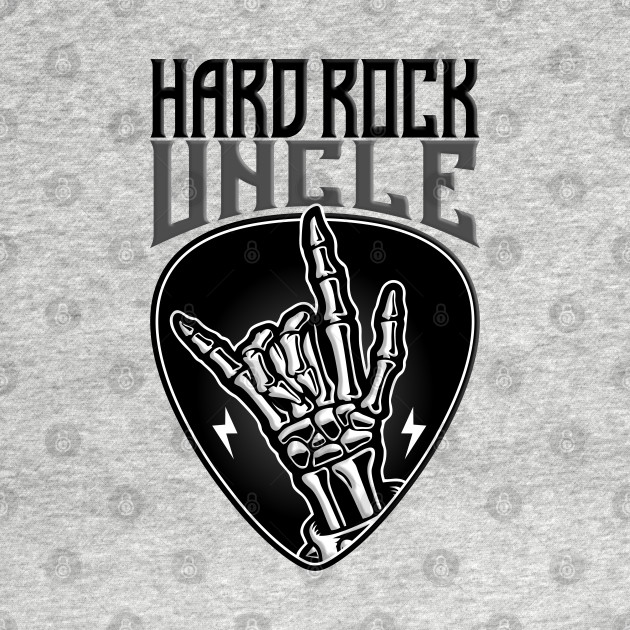 Discover Hard Rock Uncle Rock Hand Sign - Rock - T-Shirt