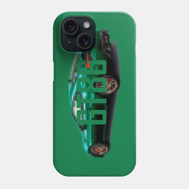 GT86 PIXEL Green Phone Case by CharlieCreator