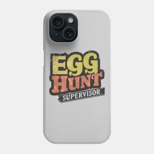 Egg Hunt Commander: Leading the Fun Phone Case