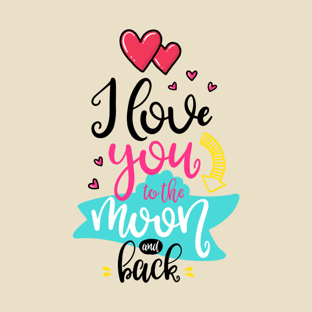 I love you to the Moon and back by ByVili