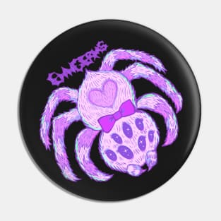 Sparkle the spider Pin