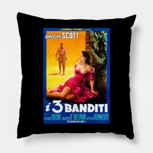 The Tall T (Italian Poster) Pillow