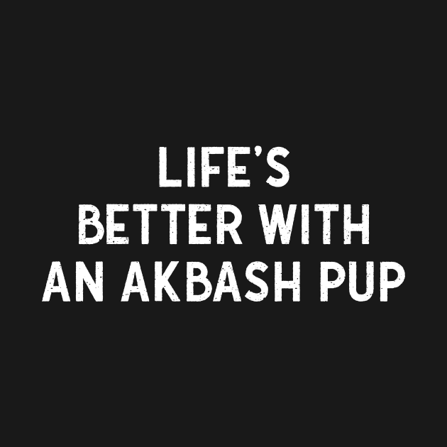 Life's Better with an Akbash Pup by trendynoize