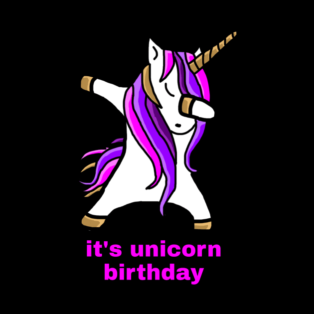 unicorn birthday by ERRAMSHOP