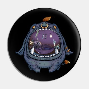 Relaxing monsters Pin