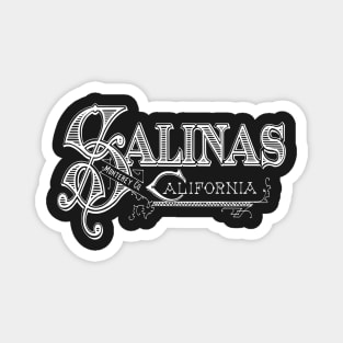 Vintage Salinas, CA Magnet