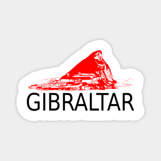 Gibraltar souvenir design Magnet