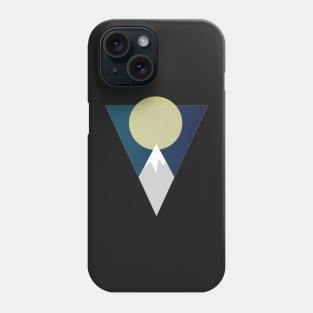 Triangle Sun Mountains Phone Case