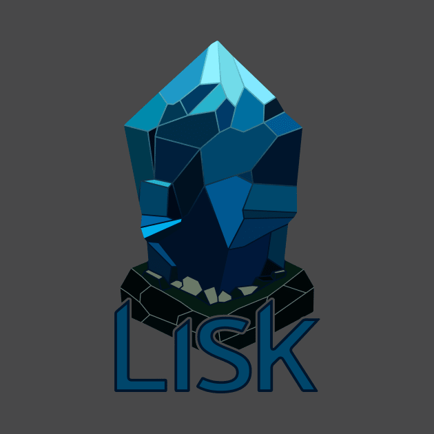 LISK CryptoCurrency Logo by CryptoTextile