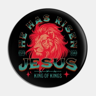 He Has Risen - Vivid Version Pin