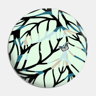 colorful tree Abstract Simple Pattern geometry Pin