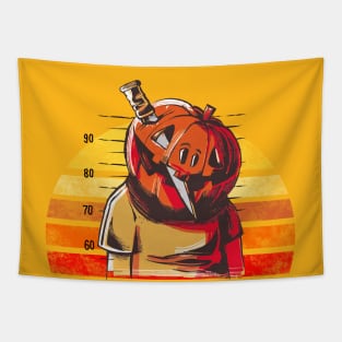 Prisioner pumpkin vintage Tapestry