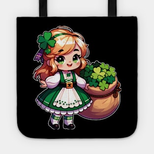 A Irish Girl In St Patrick Day Tote