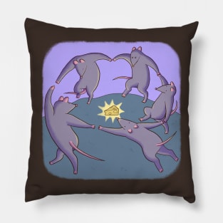 The Rat Dance Pillow