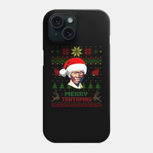 Sojourner Truth Merry Truthmas Funny Christmas Phone Case