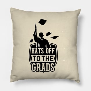 Hats off to the Grads Pillow