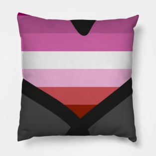 Lesbian Heart Pillow
