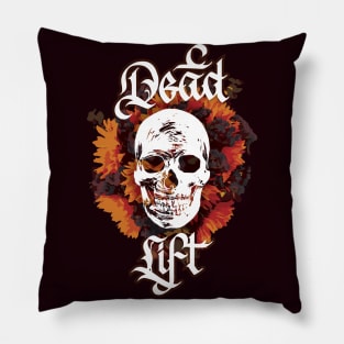 Dead Lift Floral Pillow