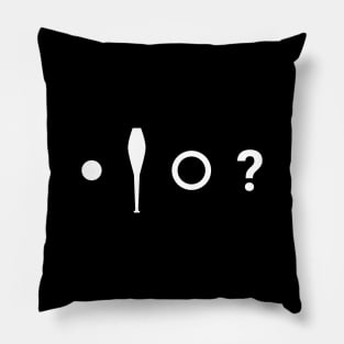 Juggling Fourth Shape Pillow