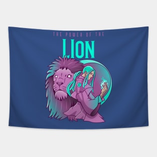 The Power of the lion Tapestry