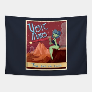 Visit Mars Tapestry