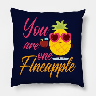 Funny Pineapple Summer Pillow