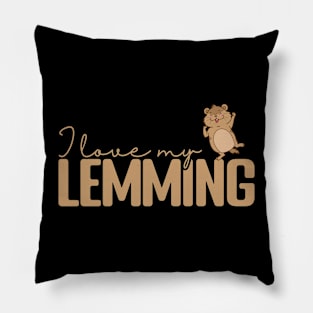 I love my Lemming Rodent Pillow