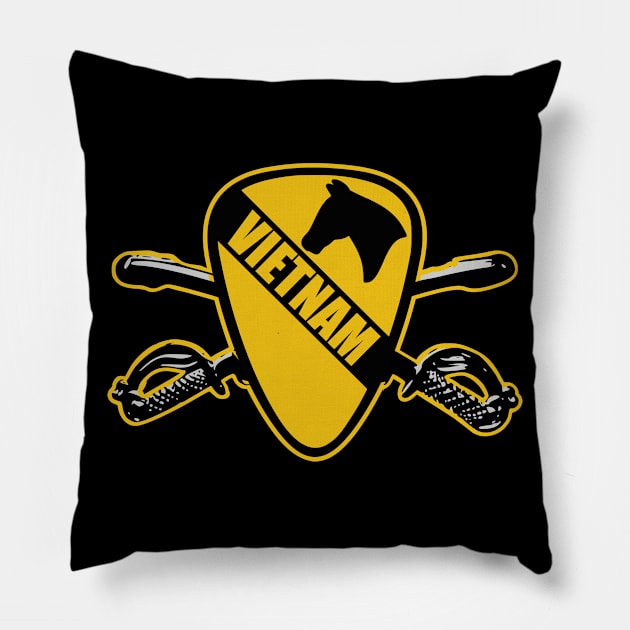 Air Cavalry Vietnam Pillow by Firemission45